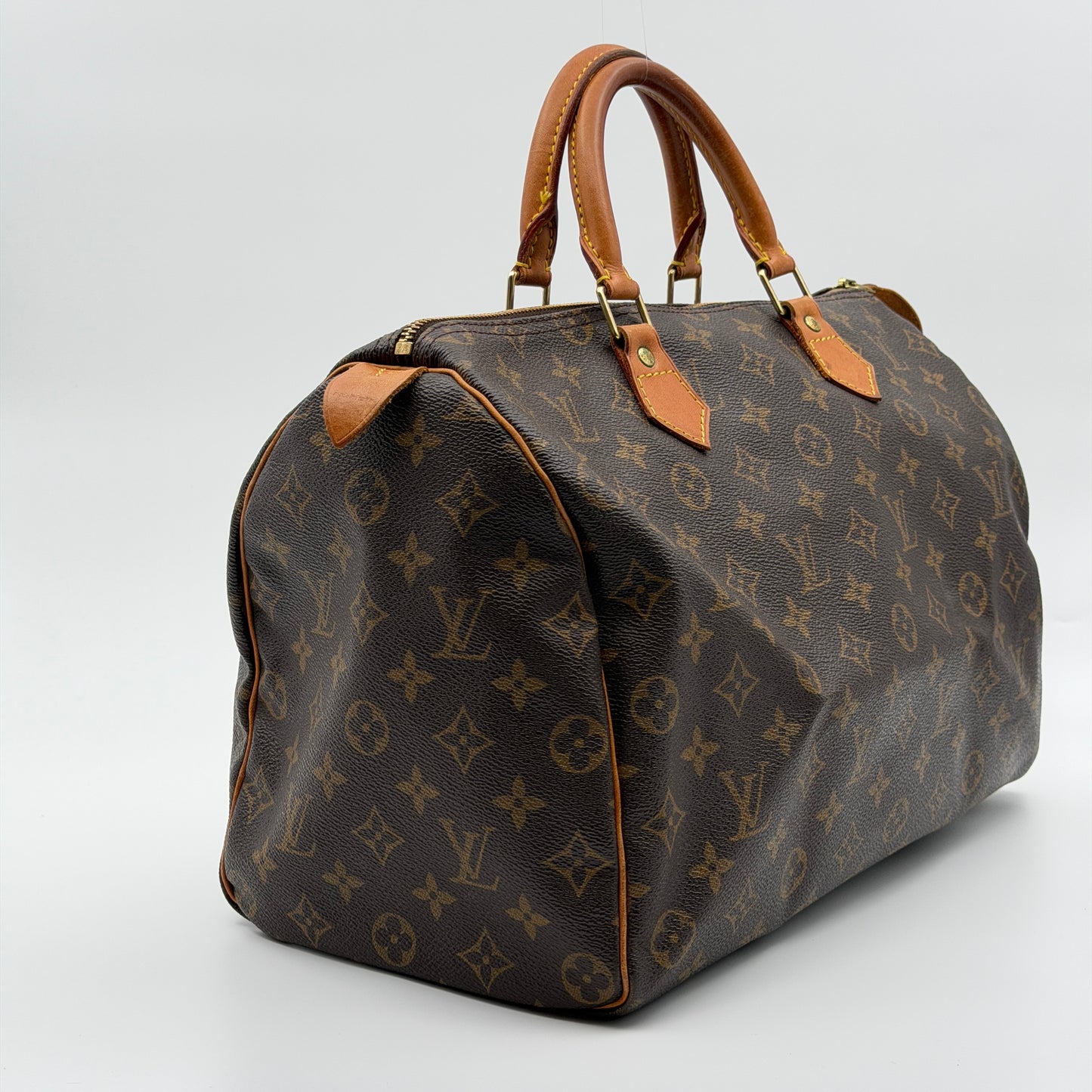 Pre-Owned LV Monogram Coated Canvas Speedy 35