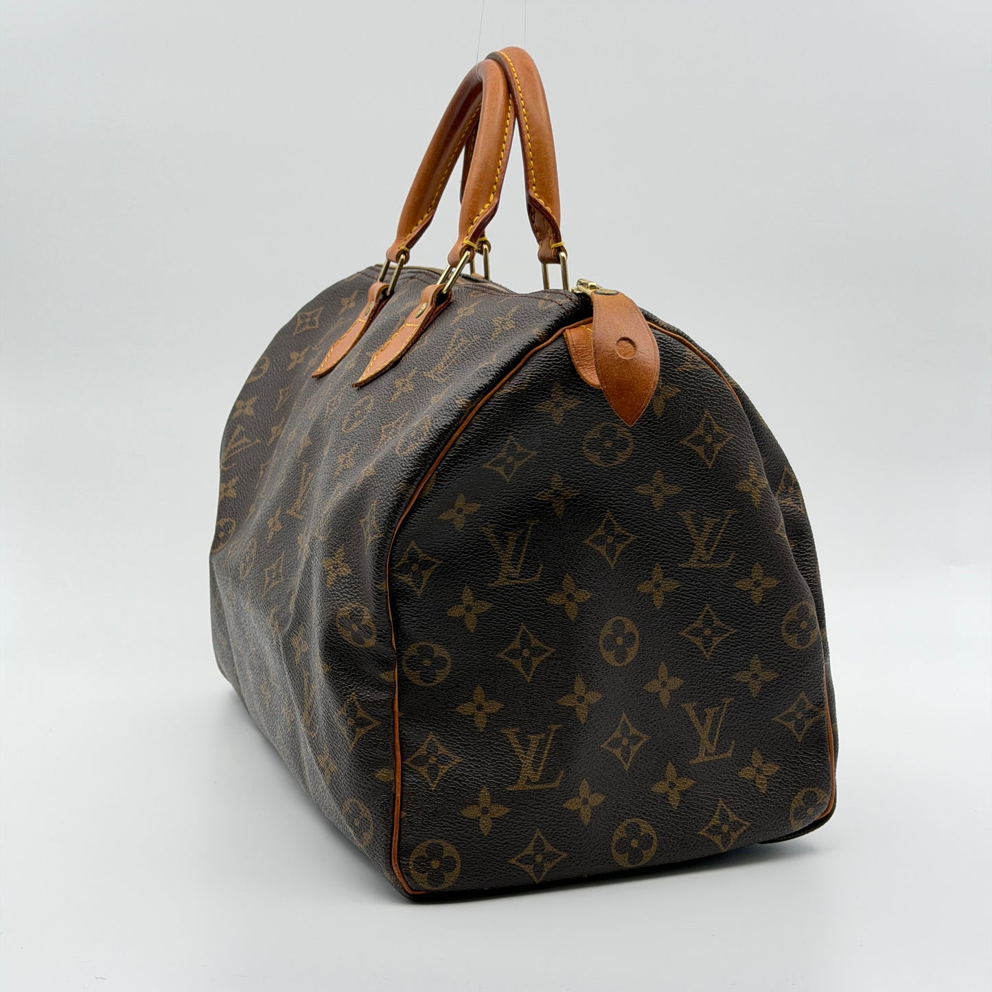 Pre-Owned LV Monogram Coated Canvas Speedy 35