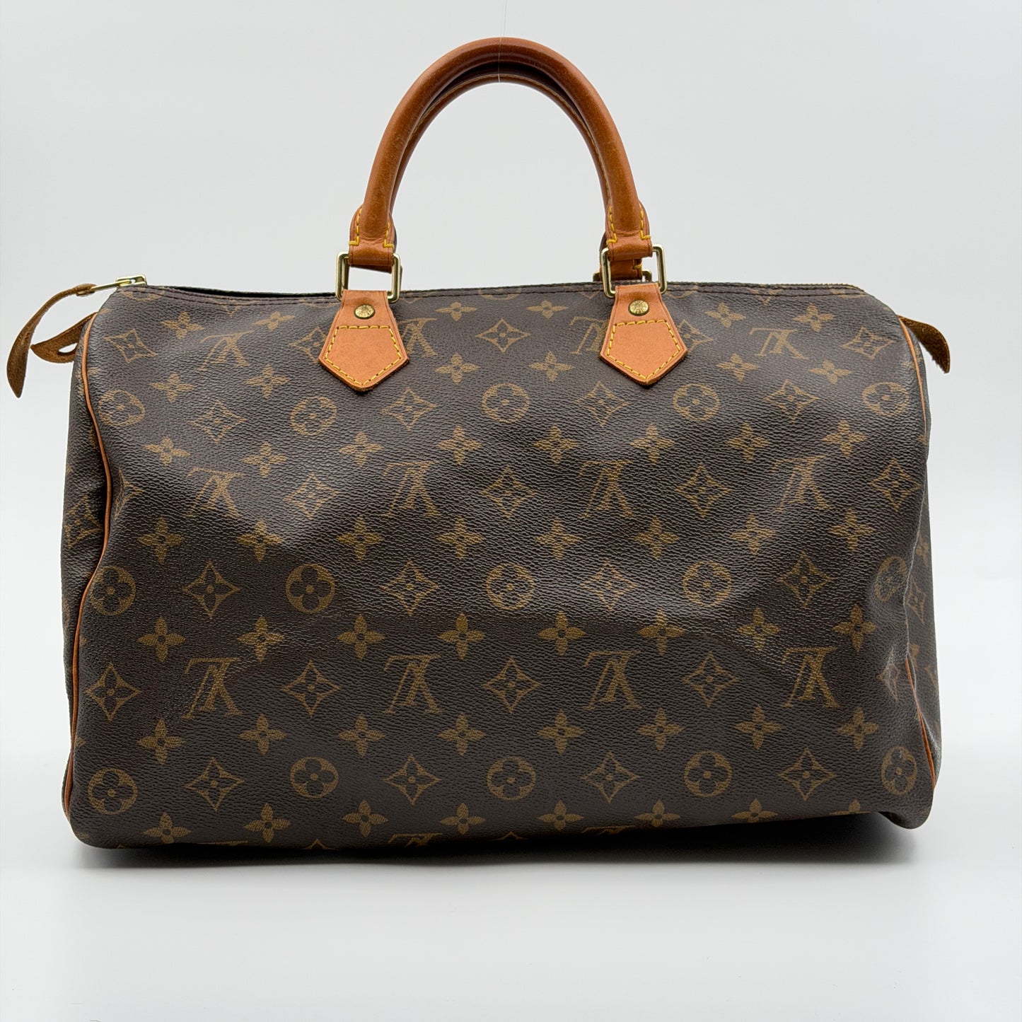Pre-Owned LV Monogram Coated Canvas Speedy 35
