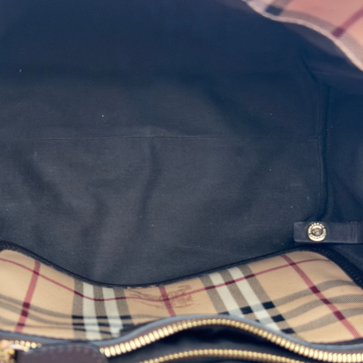 Pre-Owned Novacheck Coated Canvas Handbag w/Pouch