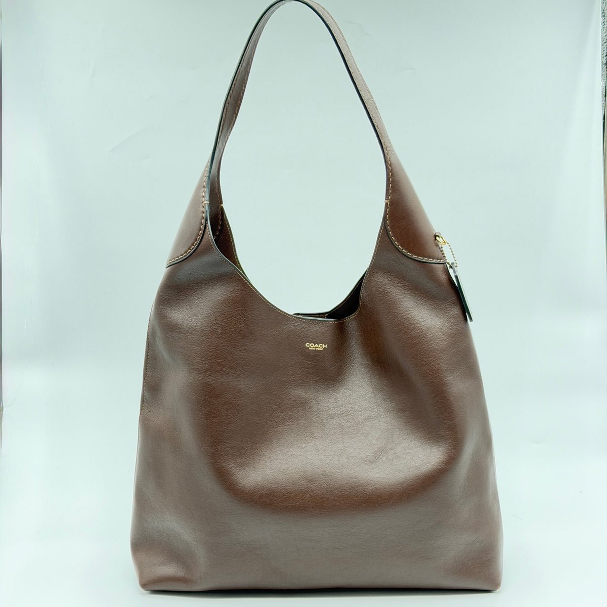 Pre-Owned Brown Leather Brooklyn Hobo Bag