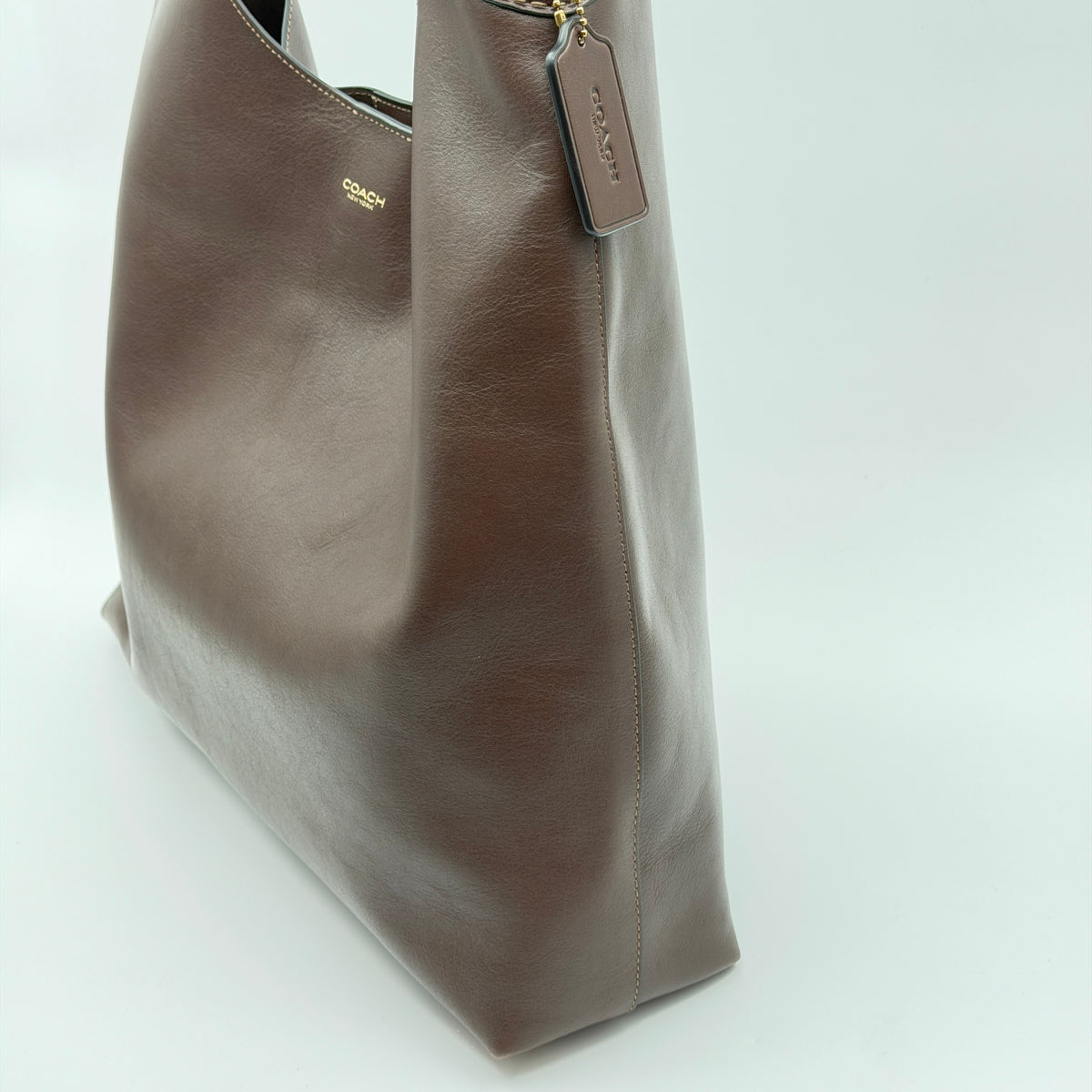 Pre-Owned Brown Leather Brooklyn Hobo Bag