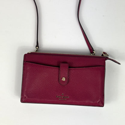 Kate Spade Leather Wallet On Strap