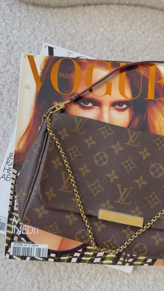 Pre-Owned LV Monogram Canvas Favorite Handbag