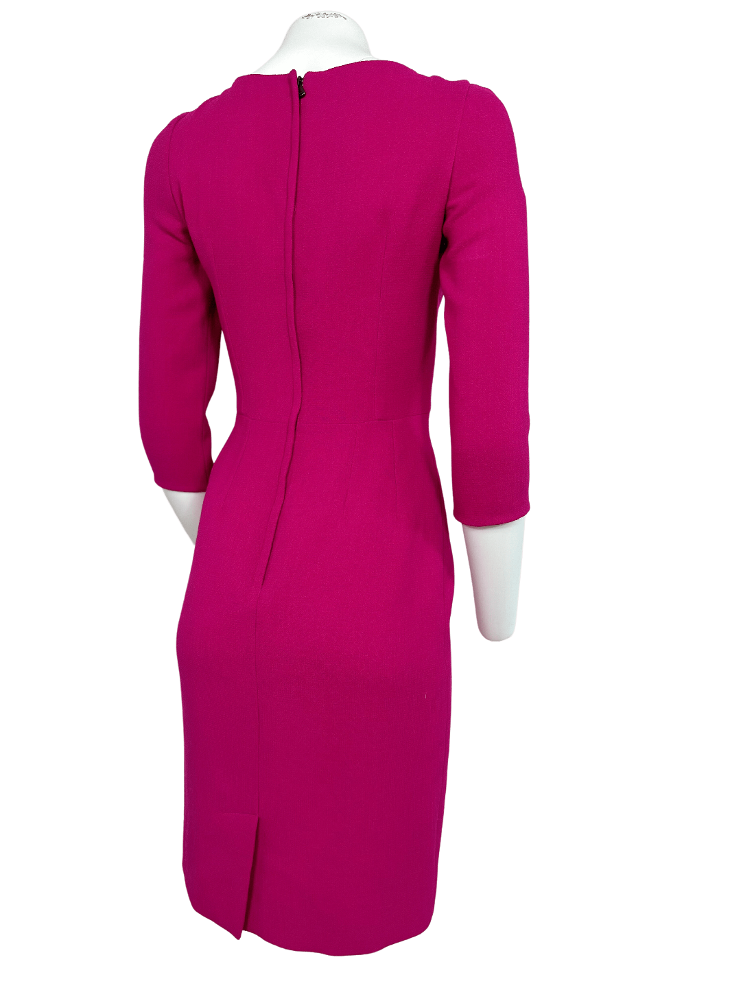 Dolce & Gabbana Pink Wool Dress